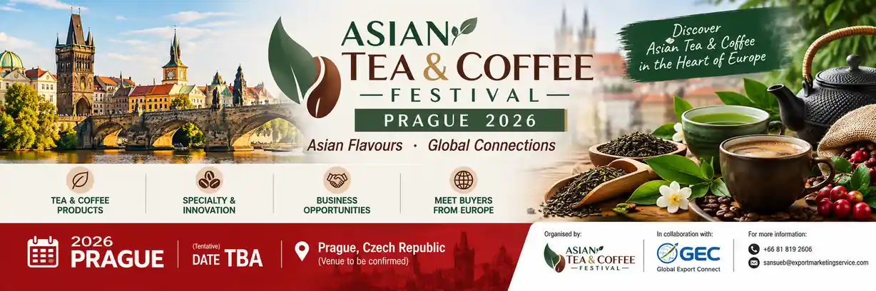 Asian Tea & Coffee Festival Prague 2026 | Connect, Trade & Invest